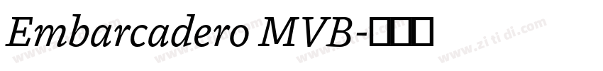 Embarcadero MVB字体转换
